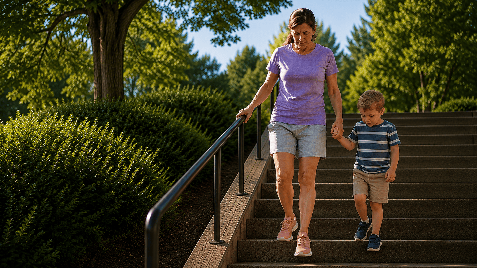 Knee Issue - Blog - Why Does Going Down Stairs Hurt More Than Going Up?